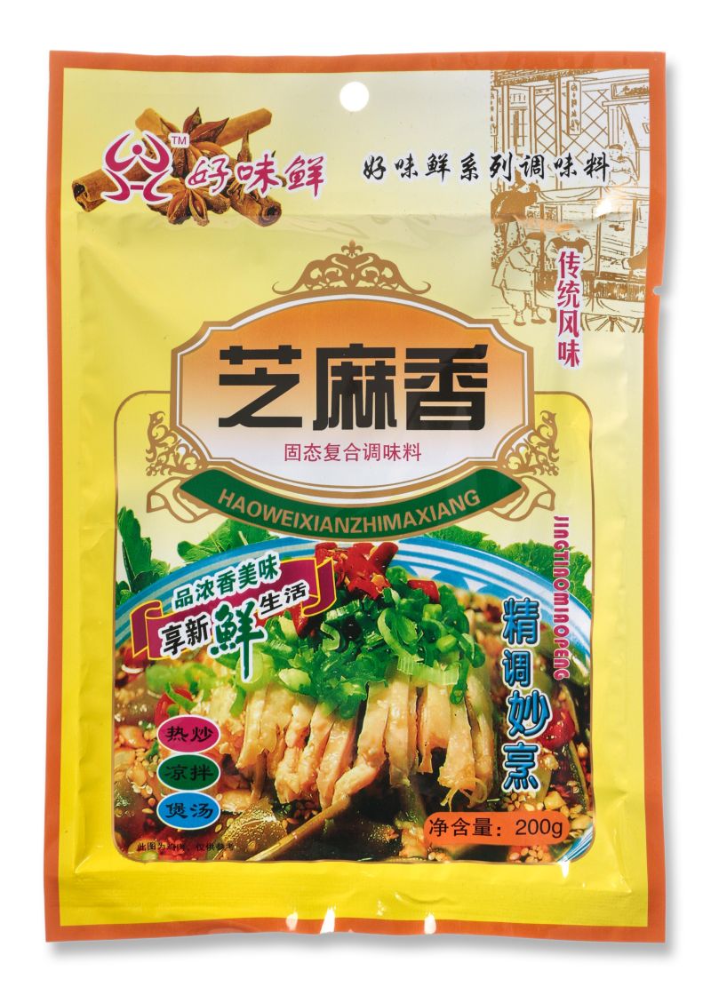好味鲜芝麻香固态复合调料200克