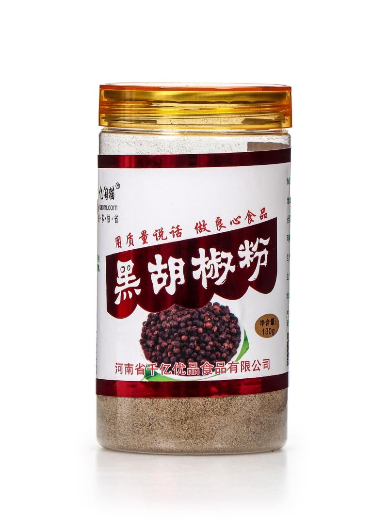 亿淘猫 黑胡椒粉 130克